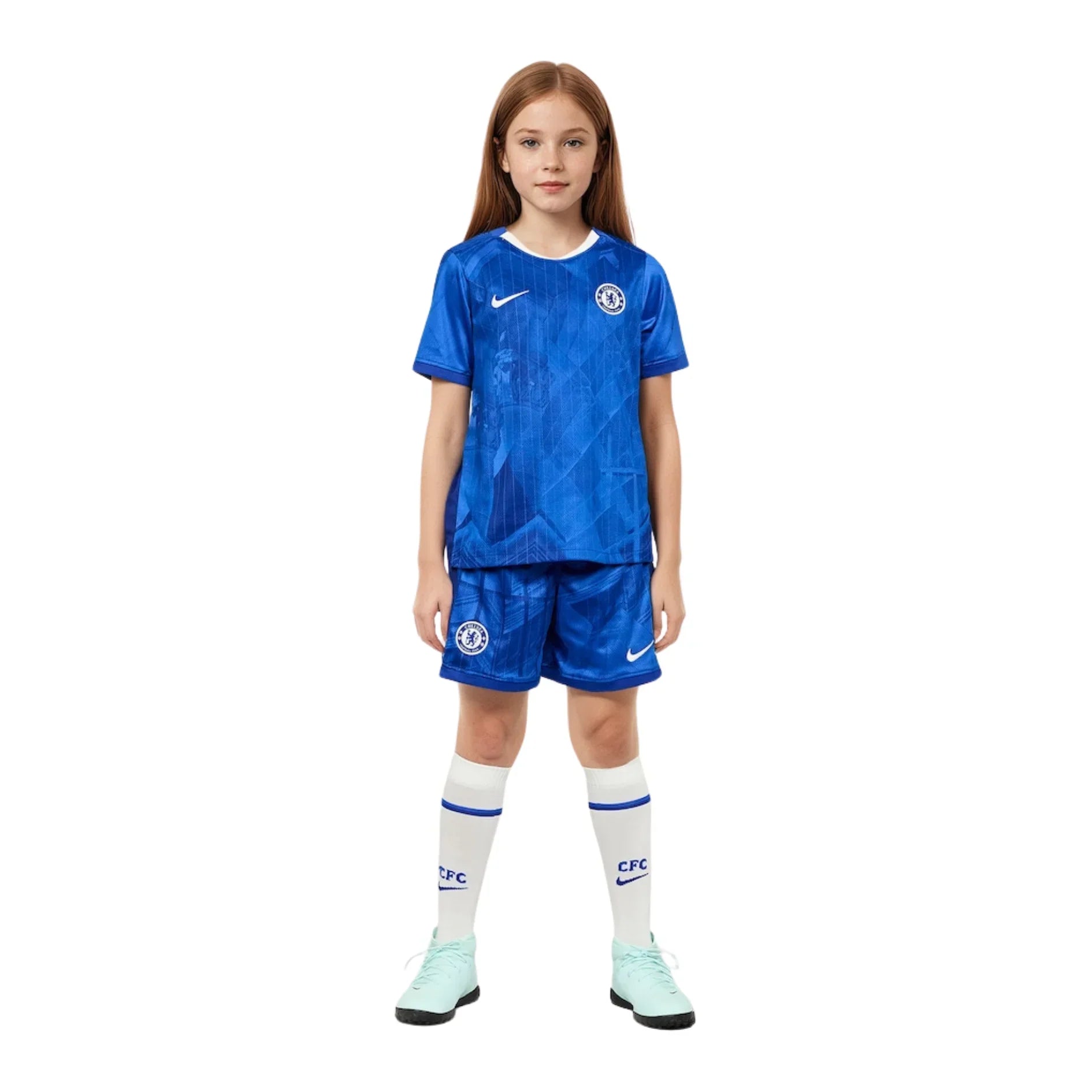 2025/2026 Chelsea Børne Fodbold Sæt - Hjemmebane
