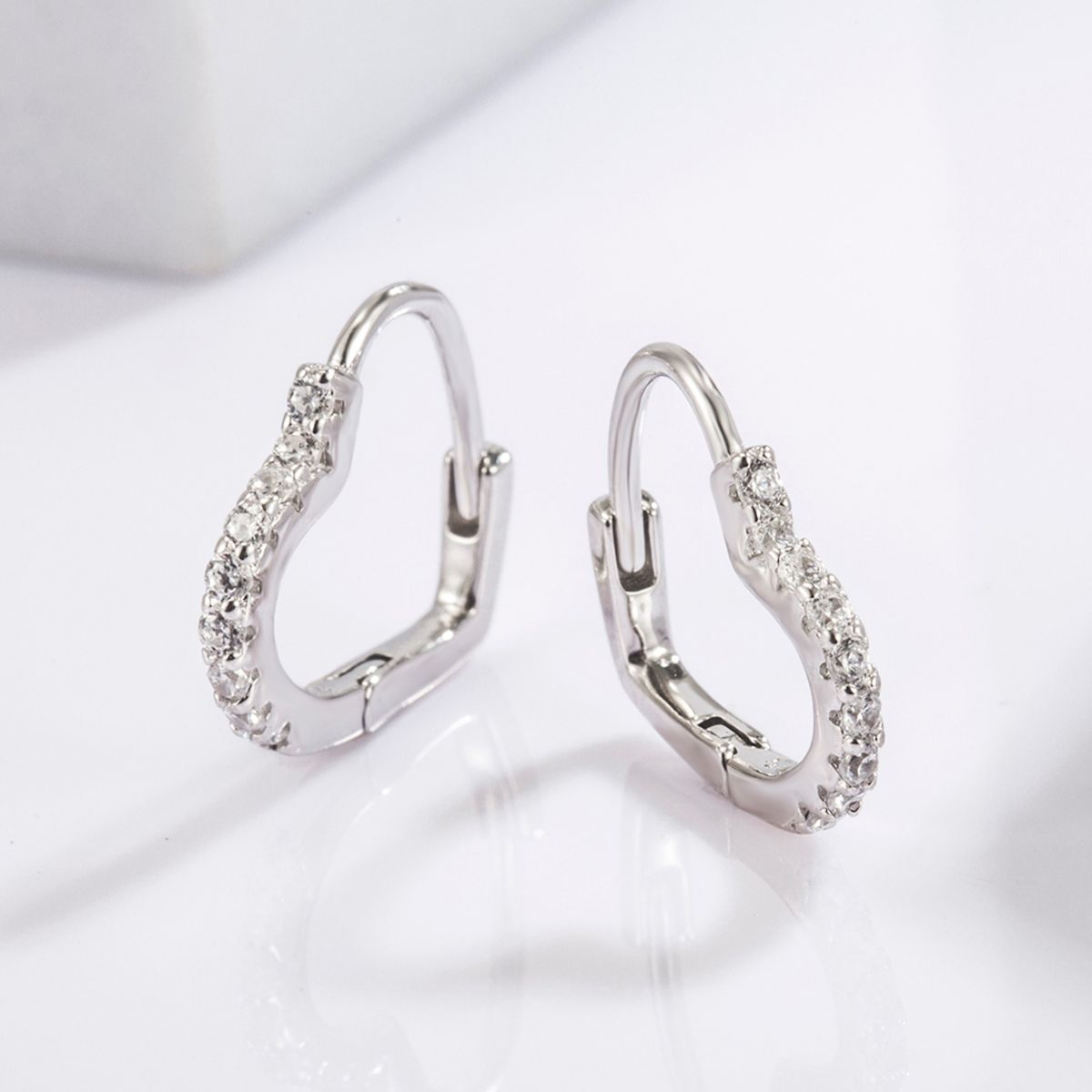Heart-Shaped Zircon Drops