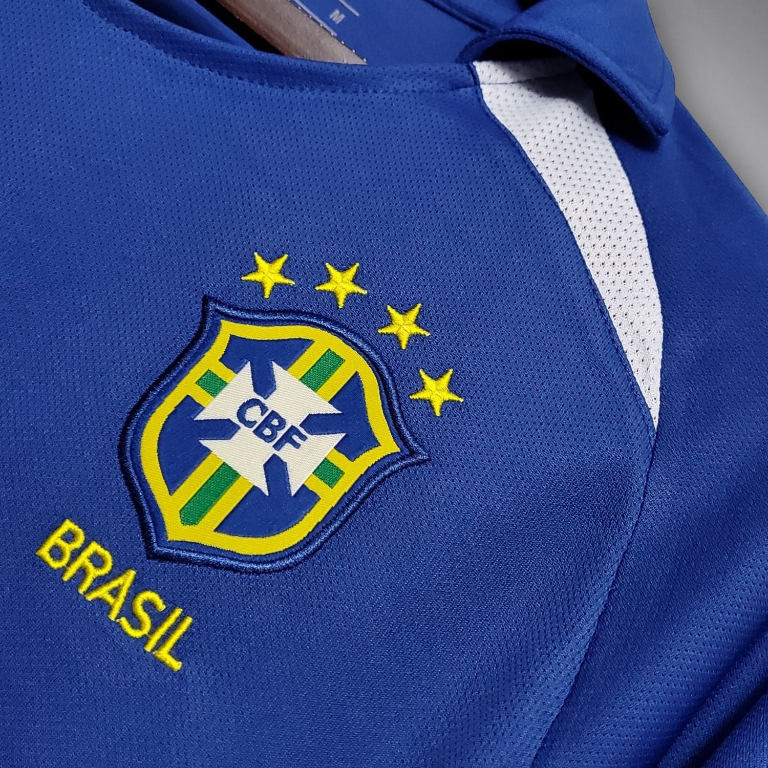 2002 Brasilien Retro-Auswärtstrikot