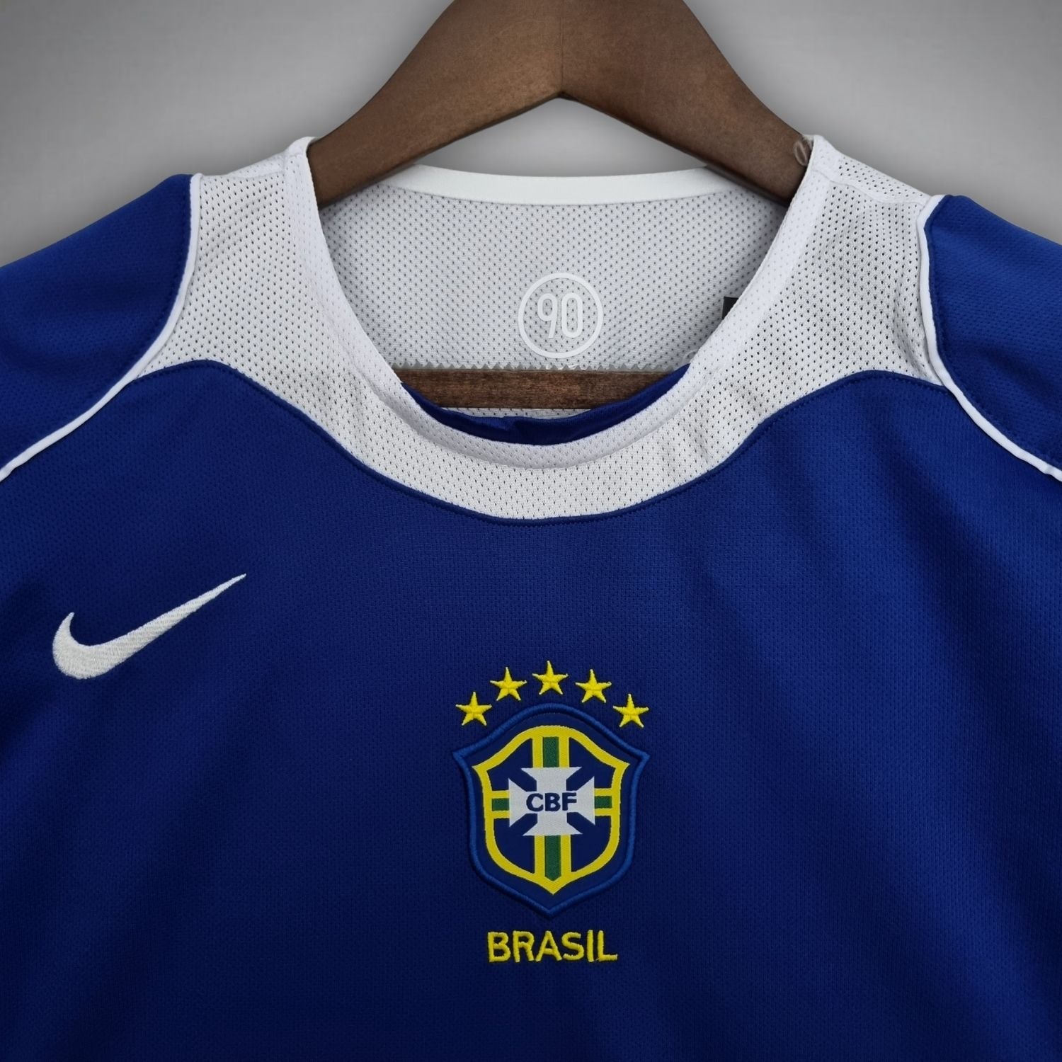 2004 Brasilien Retro-Auswärtstrikot