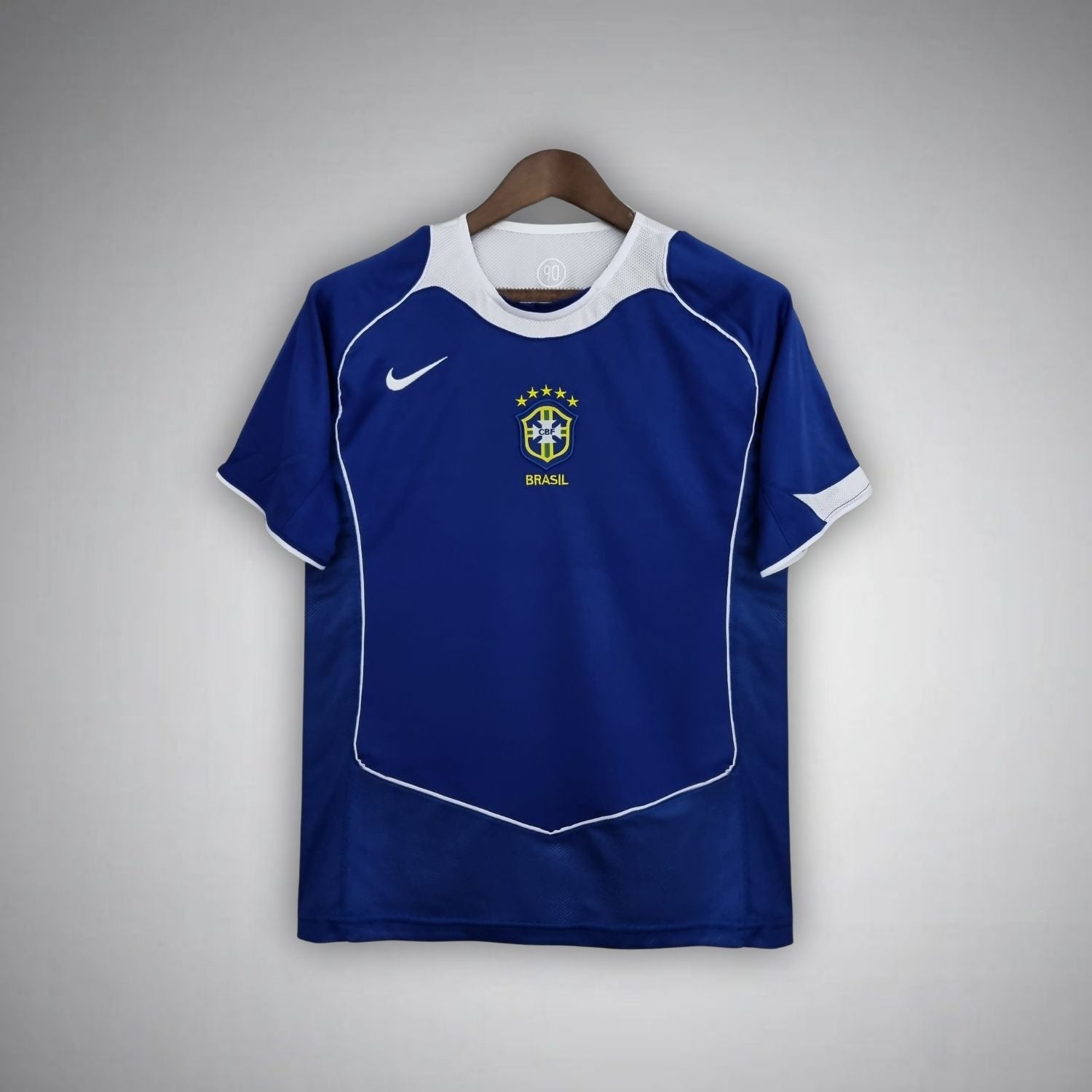 2004 Brasilien Retro-Auswärtstrikot