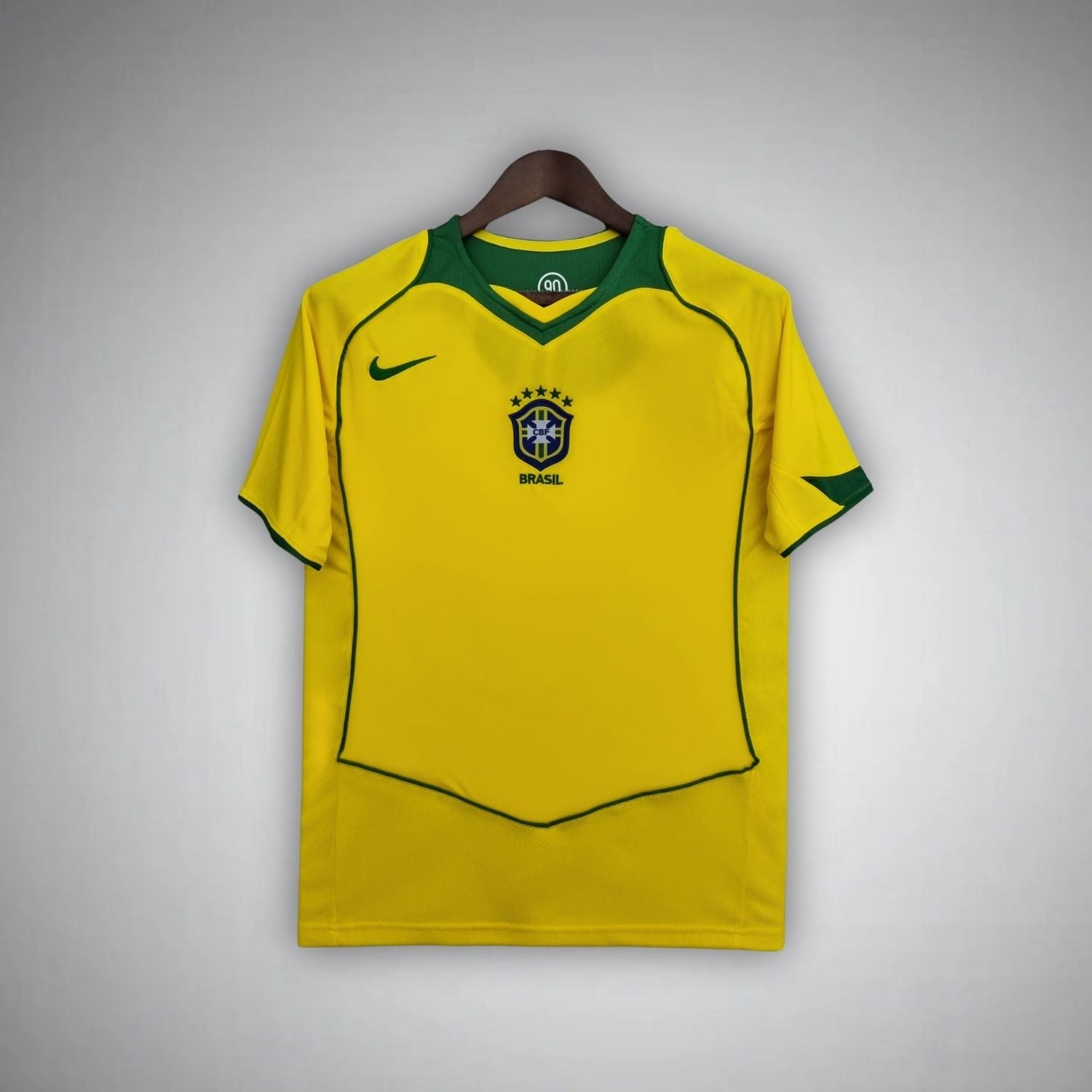 2004 Brasilien Retro-Heimtrikot