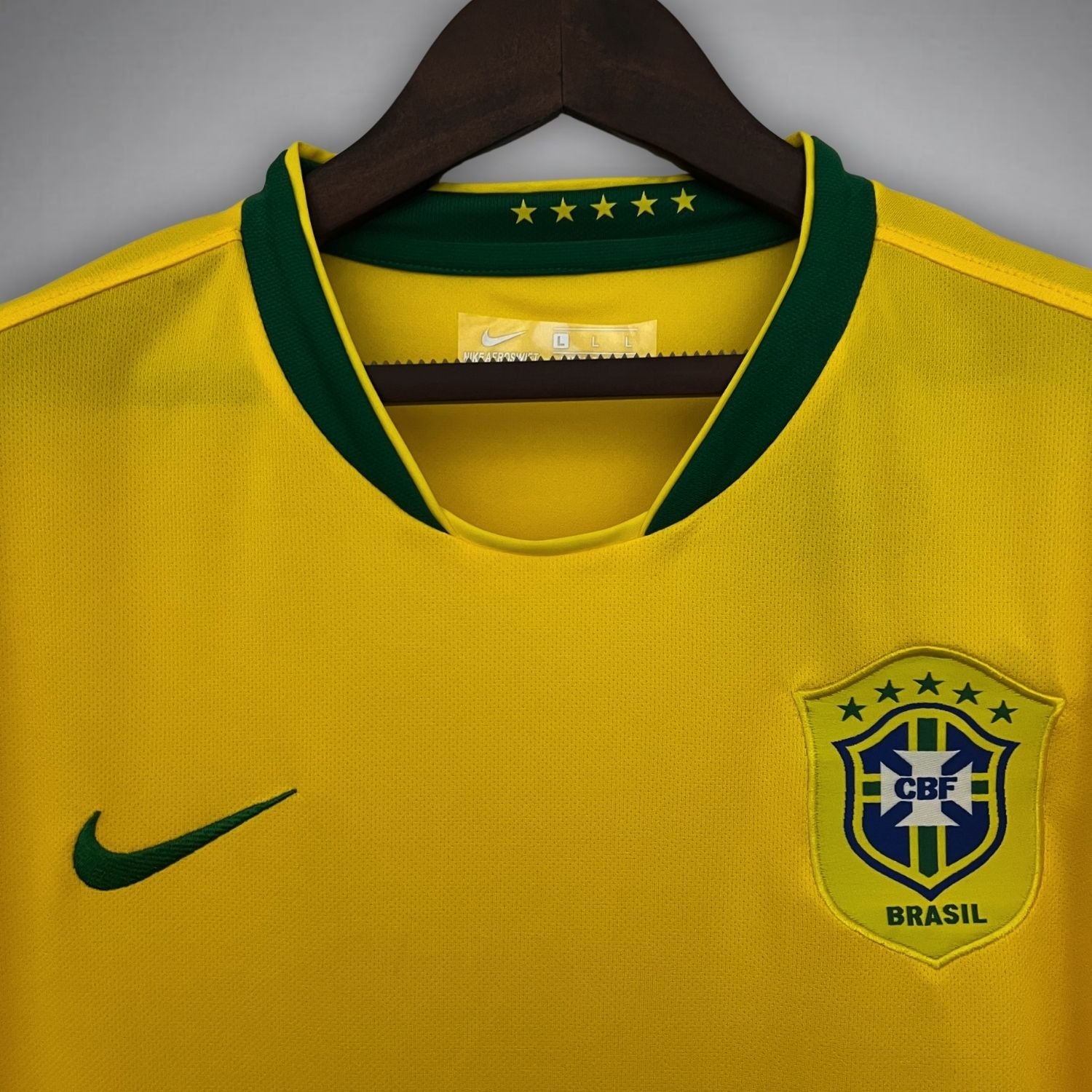 2006 Brasilien Retro-Heimtrikot
