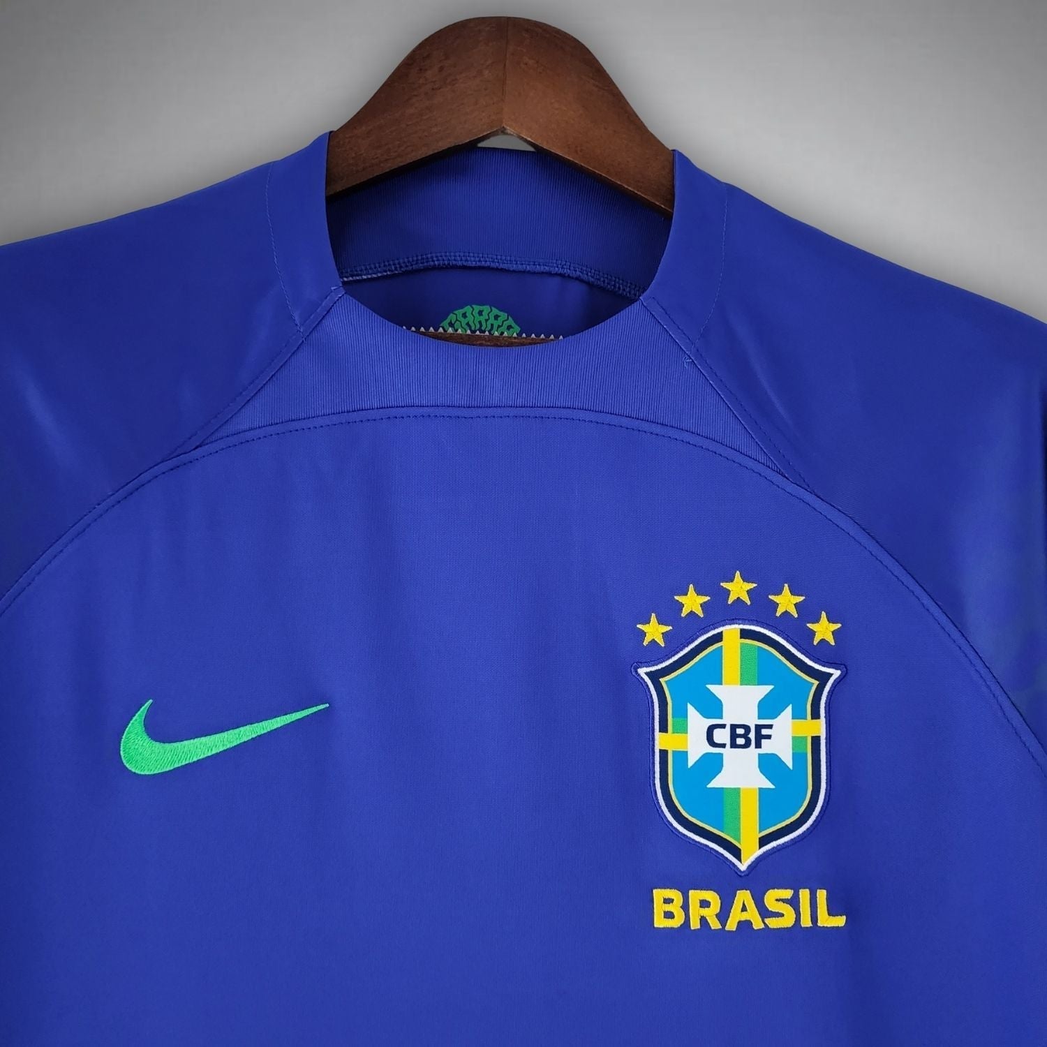 2022 Brasilien Retro Auswärtstrikot