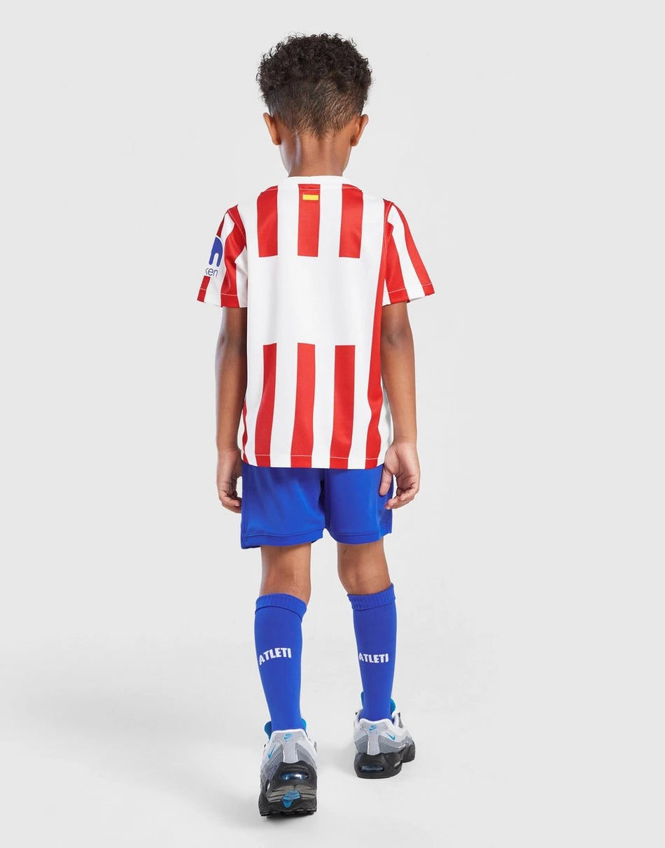 2025-26 Athletico Madrid Hjemme Børne Sæt