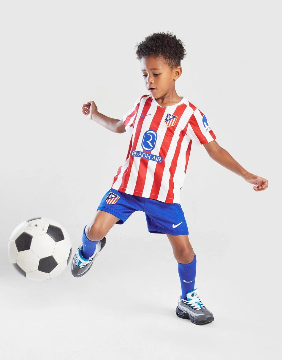 2025-26 Athletico Madrid Hjemme Børne Sæt