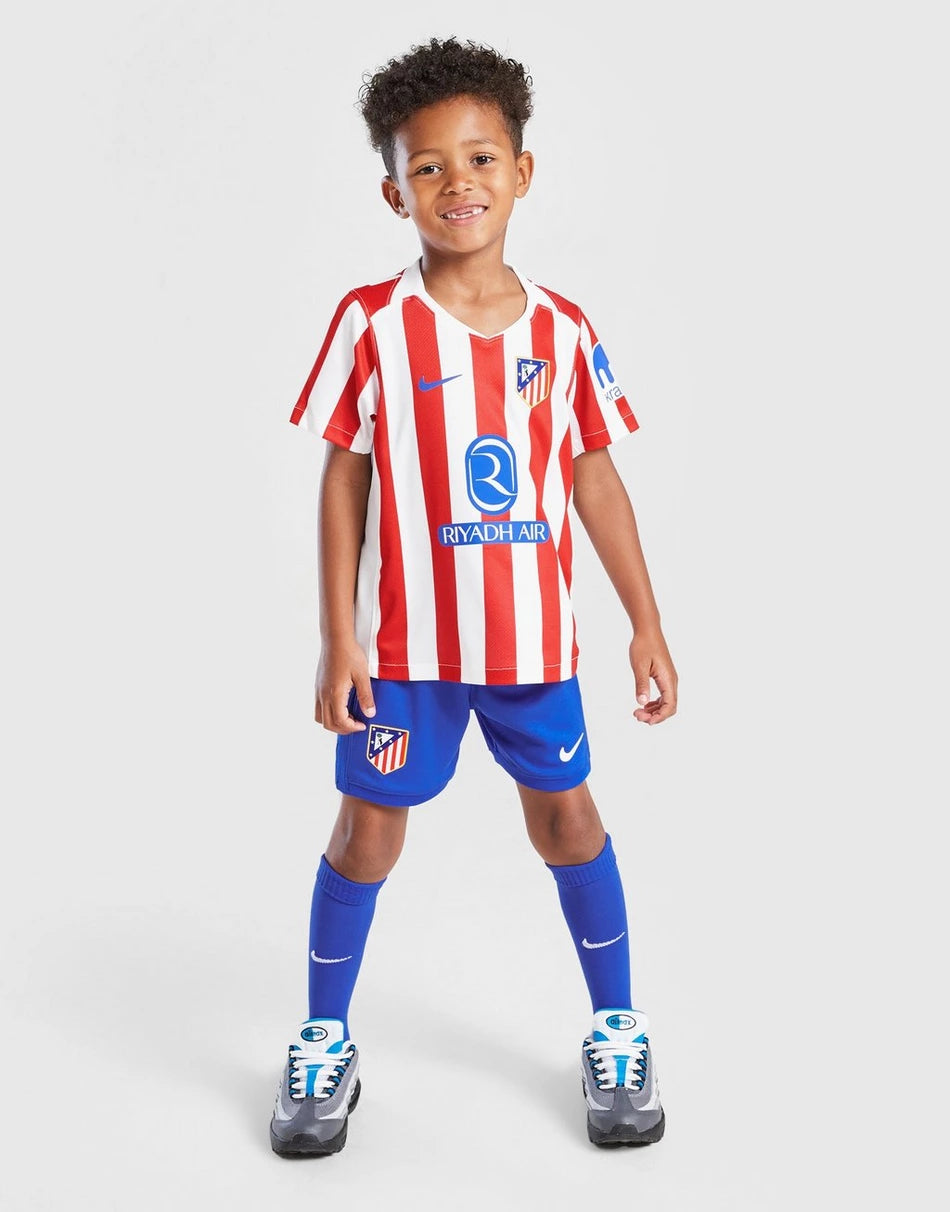 2025-26 Athletico Madrid Hjemme Børne Sæt