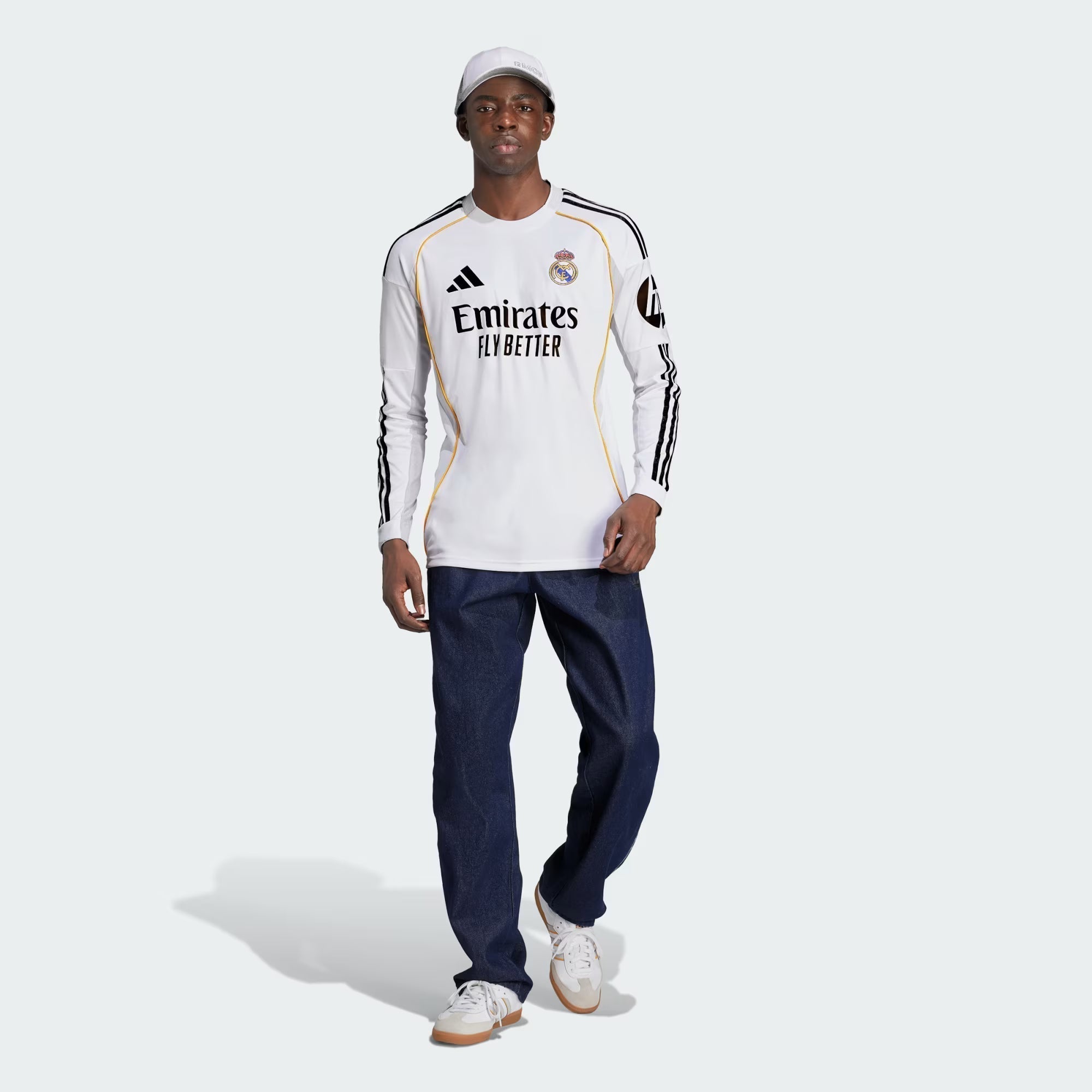 Maglia Casa Maniche Lunghe Real Madrid 2025/26