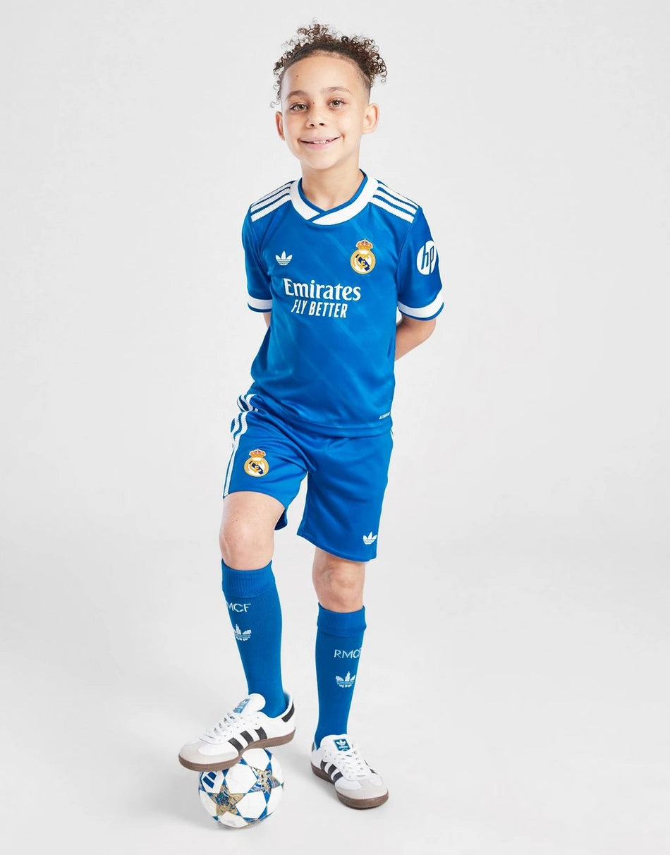 Kit Calcio Terzo Bambini Real Madrid 2025/26