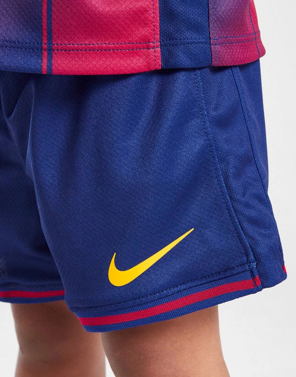 2025-26 FC Barcelona Home Kids Football Kit