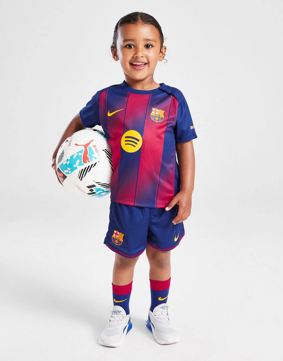 2025-26 FC Barcelona Hjemme Børne Fodbold Sæt