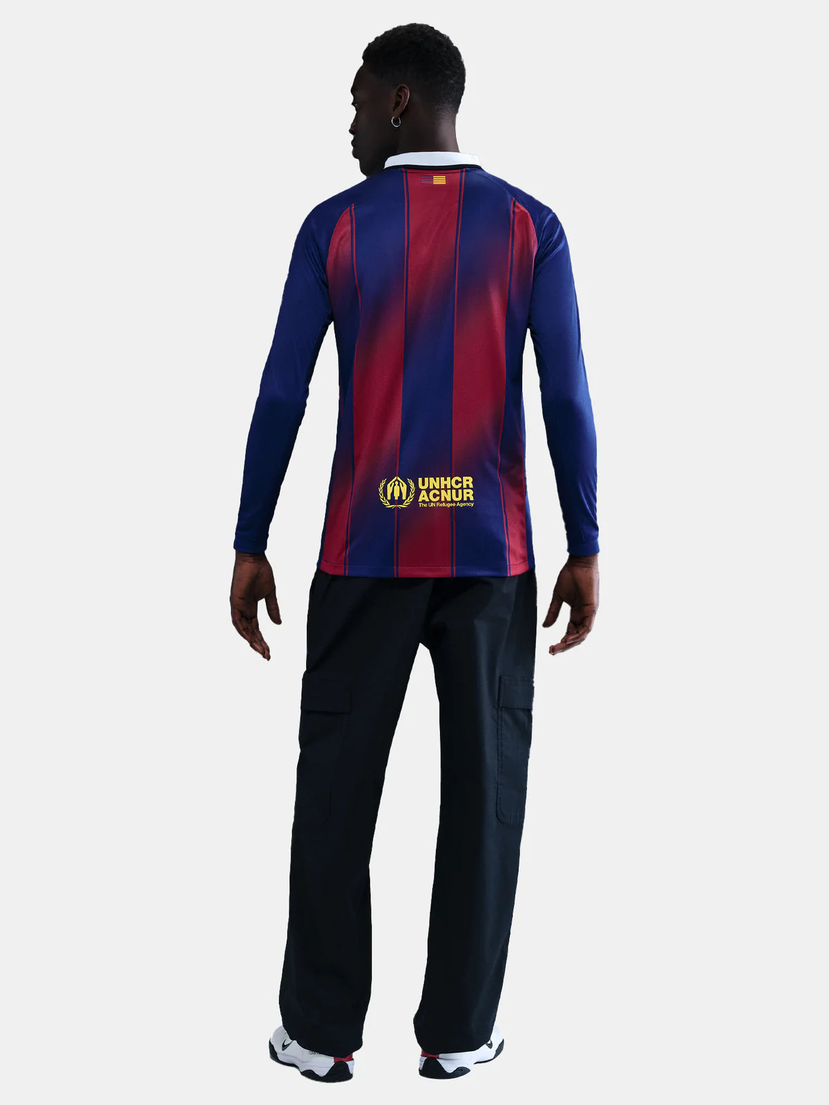 2025/26 FC Barcelona langærmet hjemmebane trøje