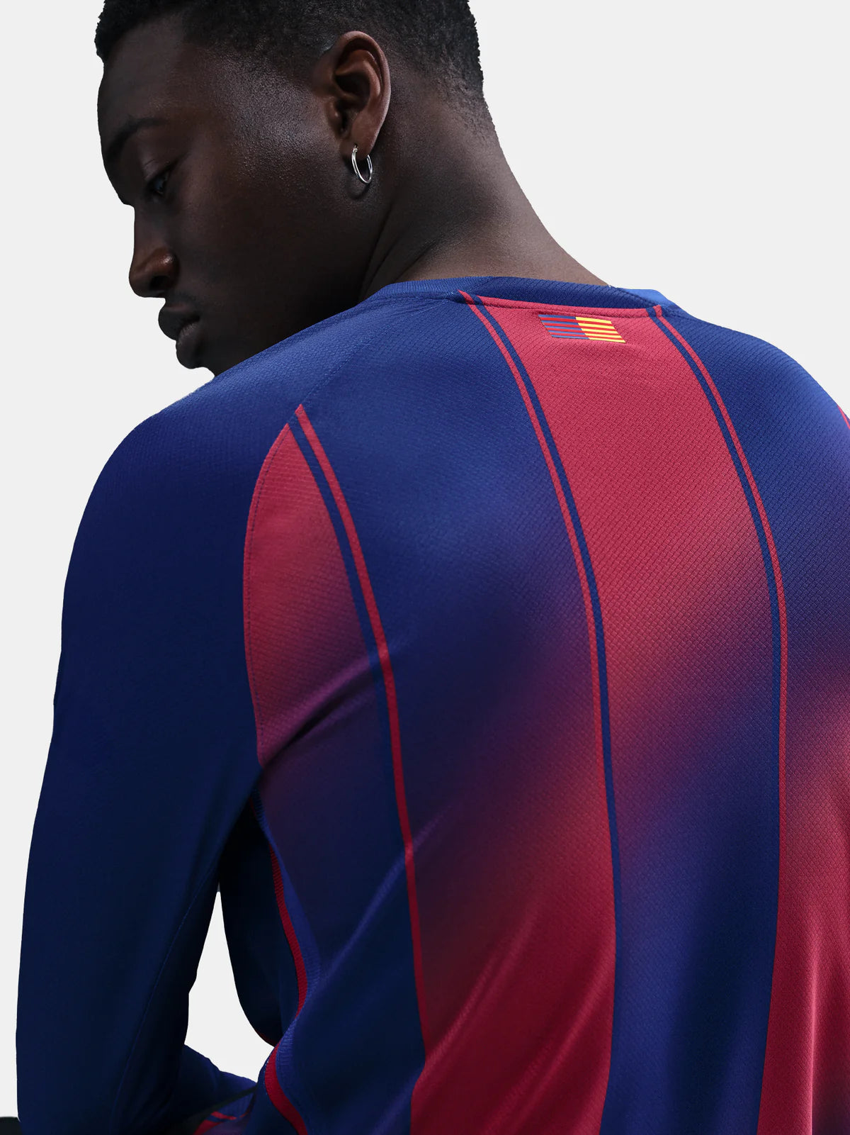 2025/26 FC Barcelona langærmet hjemmebane trøje