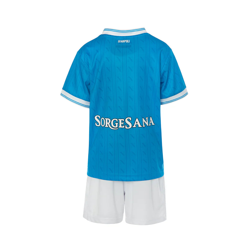 Kit local infantil del Napoli 2025-26