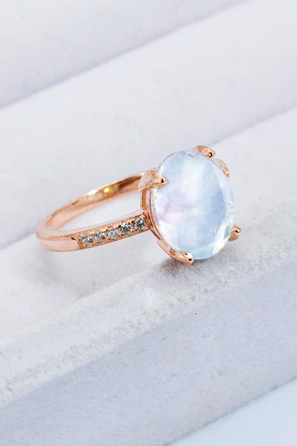 Get Moving Moonstone Ring
