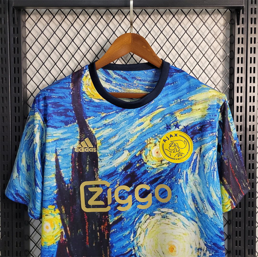 Maglietta Ajax Van Gogh Notte Stellata - Edizione Limitata