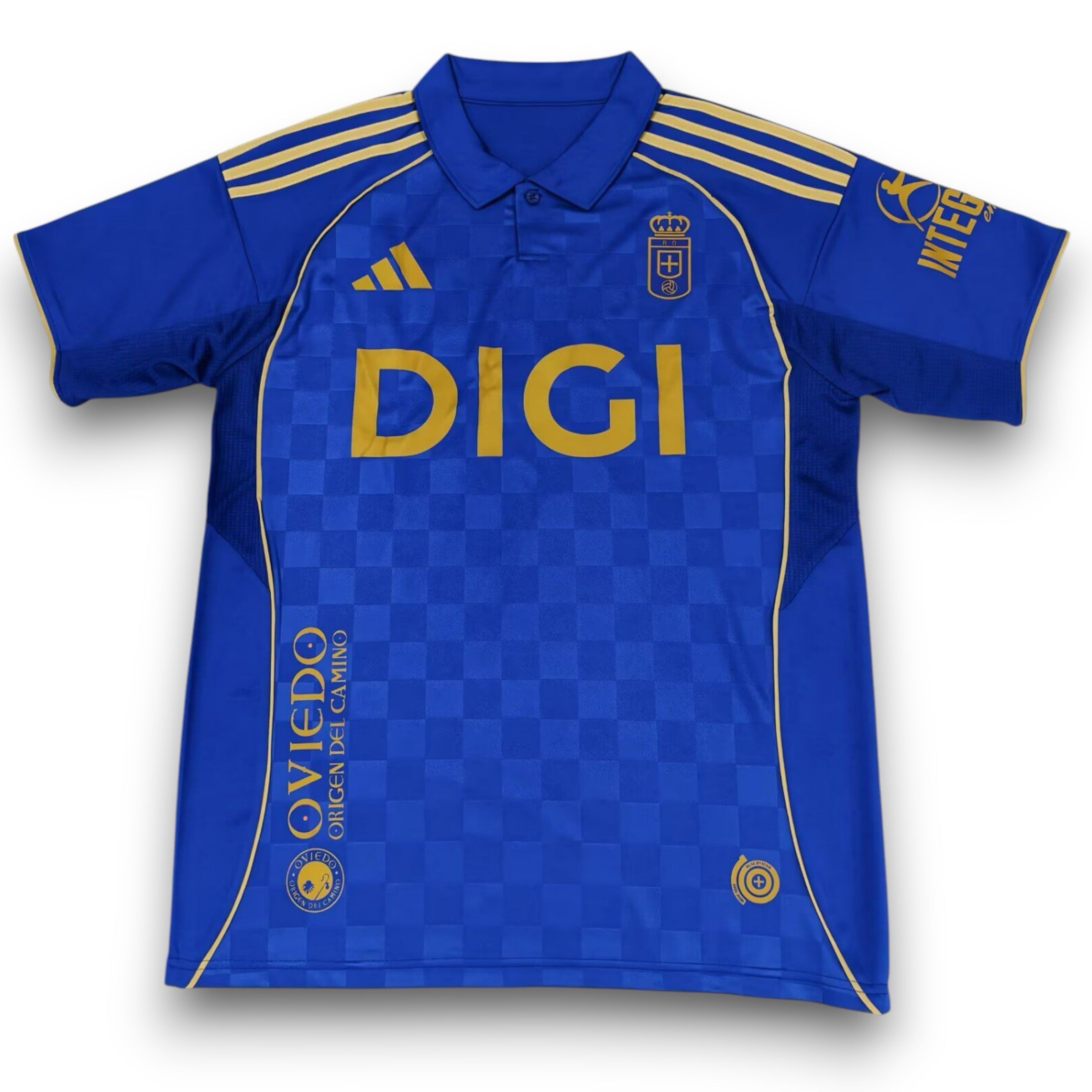 2025-26 Real Oviedo Hjemme Trøje