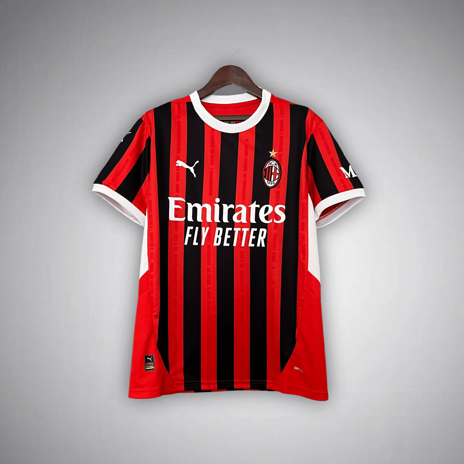 2024/25 AC Milan hjemmebane trøje