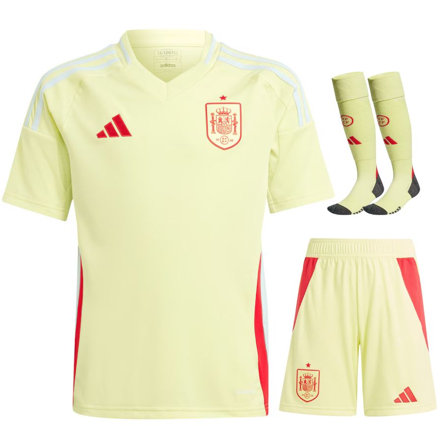 Kit calcio trasferta bambini Spagna 2024/2025