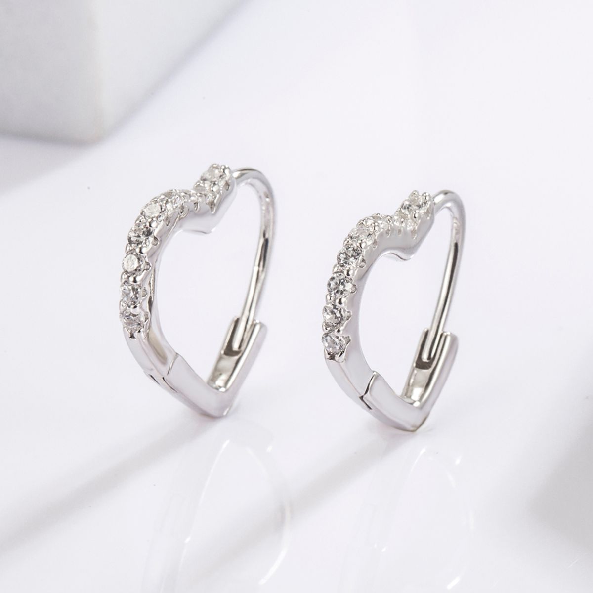 Heart-Shaped Zircon Drops
