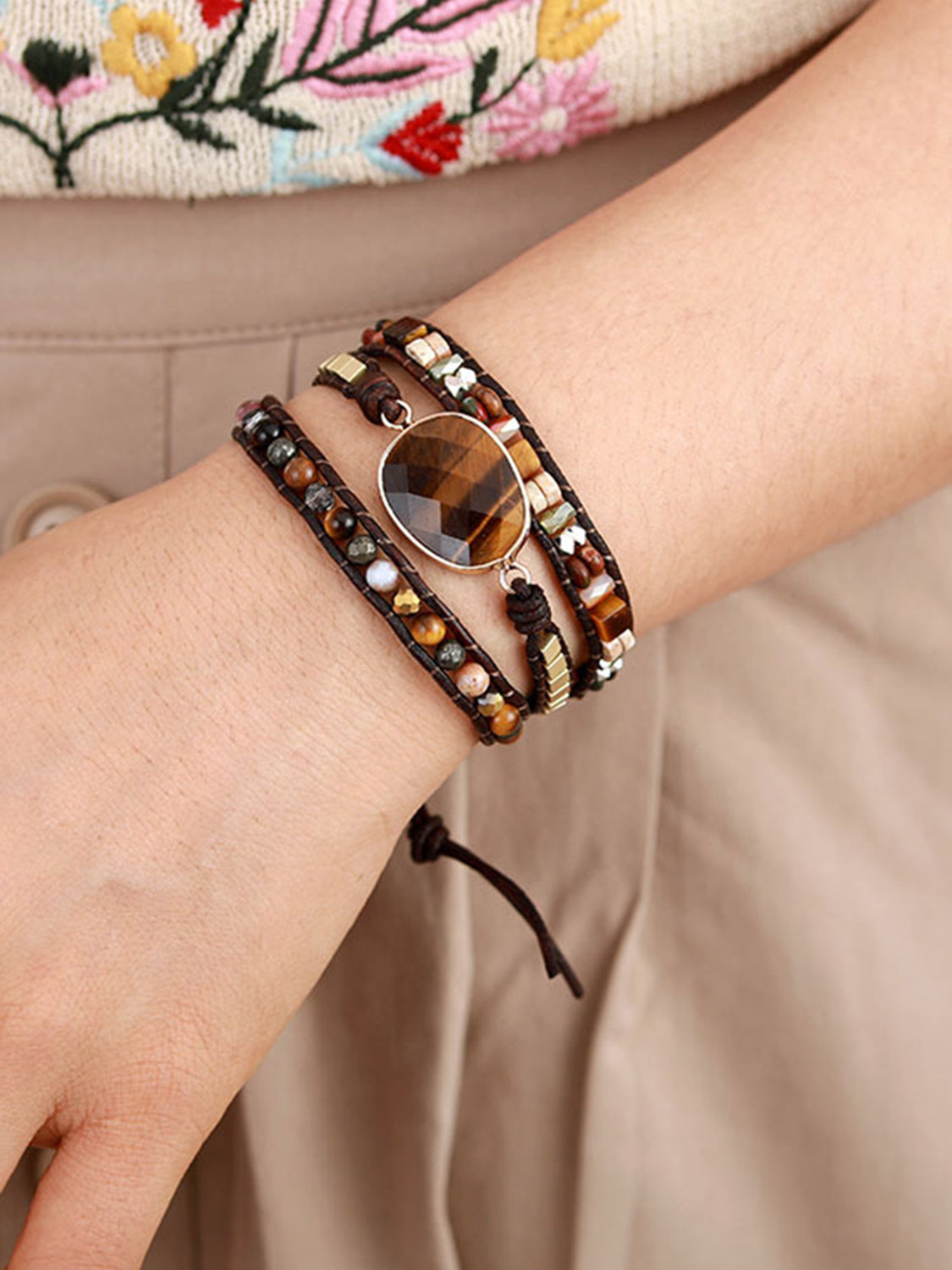 Geometric Three-Layer Cuff