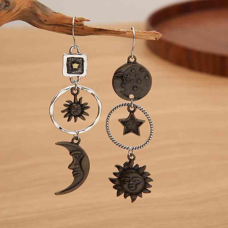 Himmellegeme Dangle Hoops
