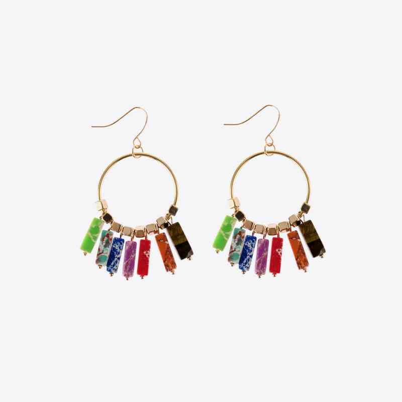Multicolor Stone Earrings