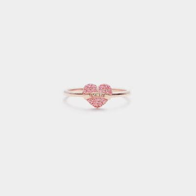 Mor Hjerte Graveret Ring
