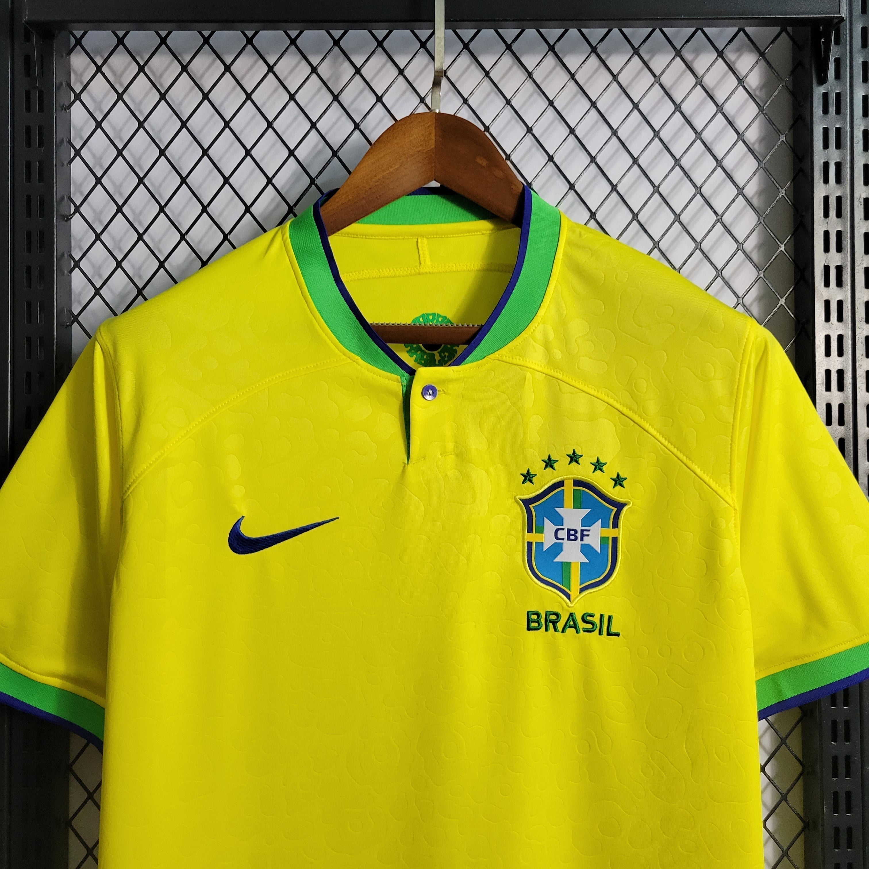 2022/23 Brasilien Hjemmebane Trøje Nationalhold Verdensmesterskab