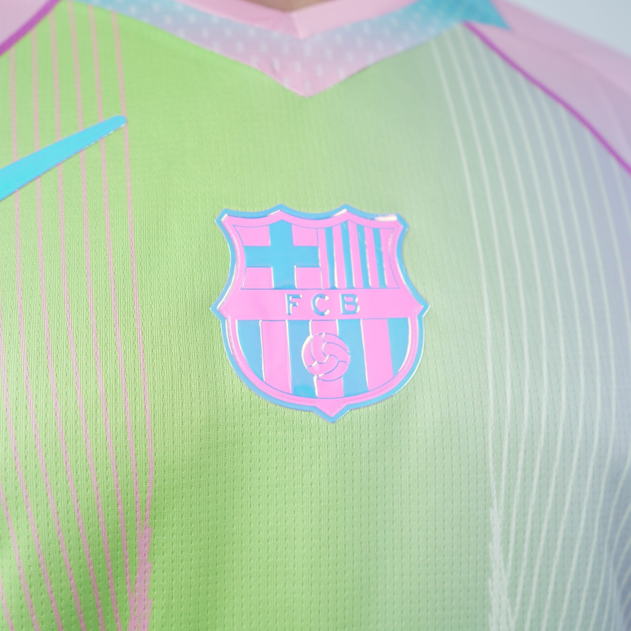 25/26 FC Barcelona Grøn Drøm Trøje - Spiller Version
