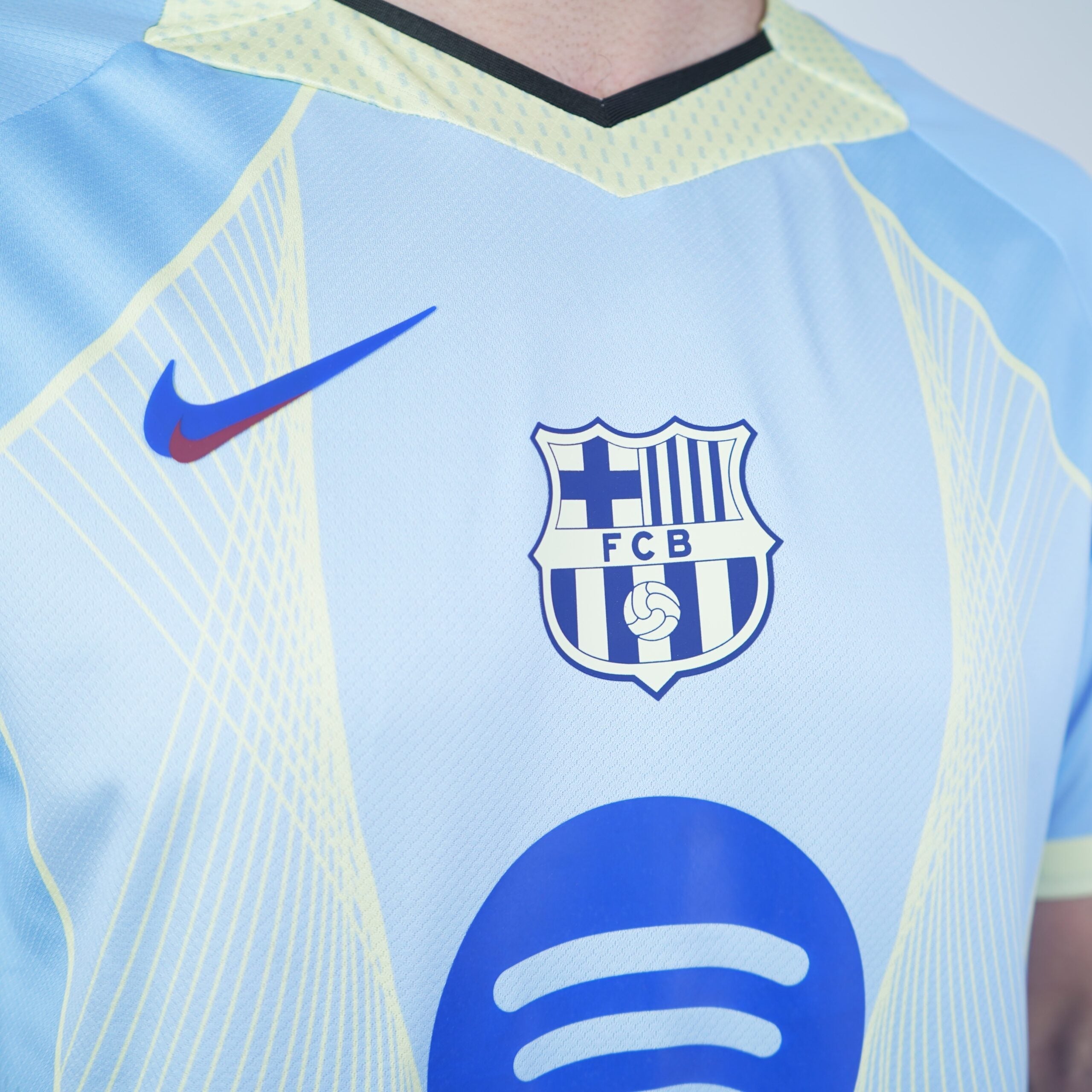 25/26 FC Barcelona Rolig Hav Skjorte - Spiller Version