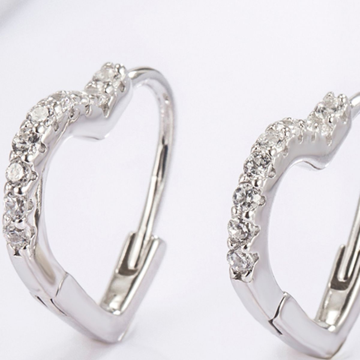 Heart-Shaped Zircon Drops