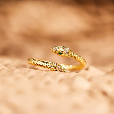 Guld Slange Twist Ring