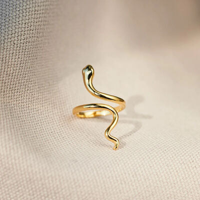 Guld Slange Twist Ring