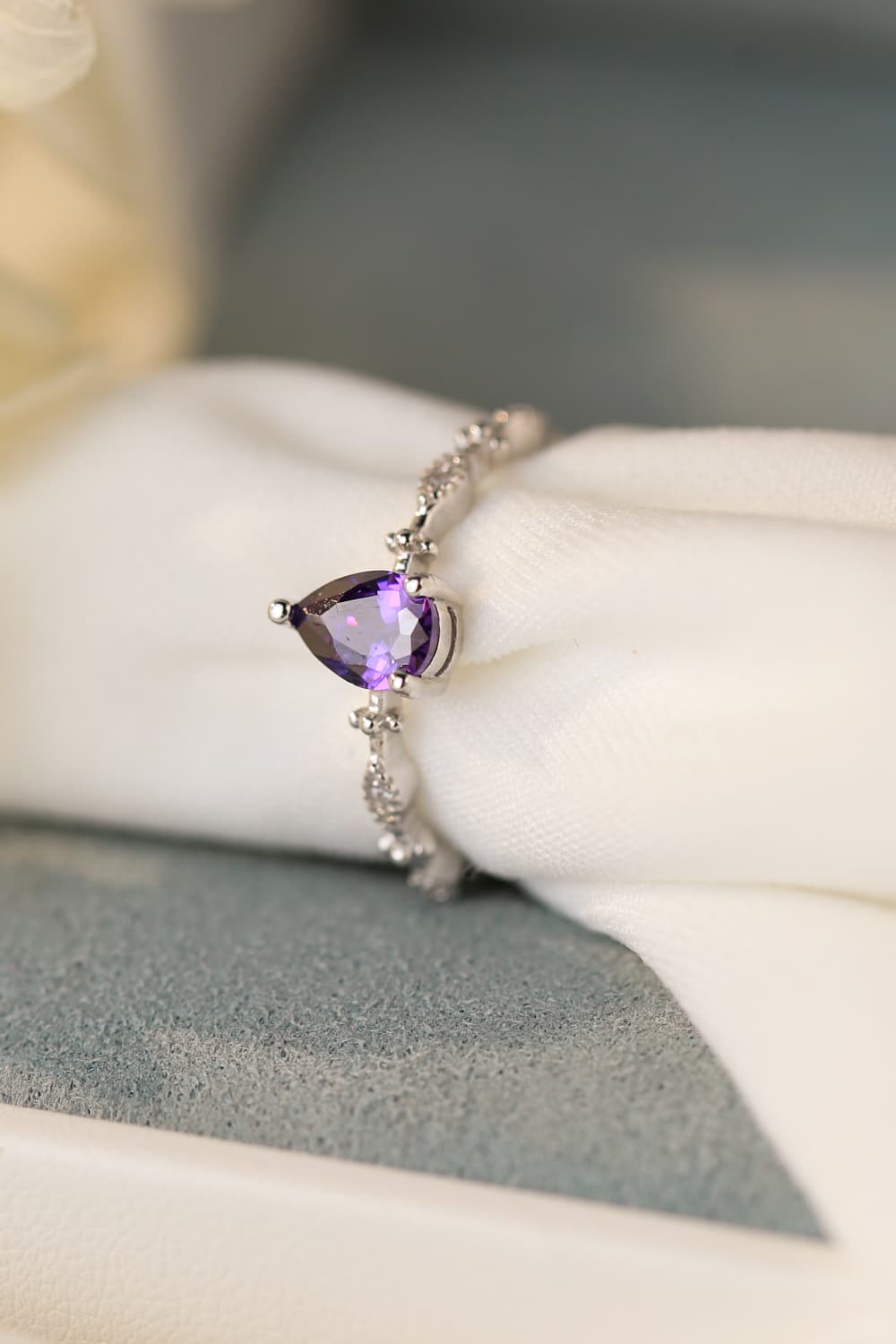 Amethyst-Silberring