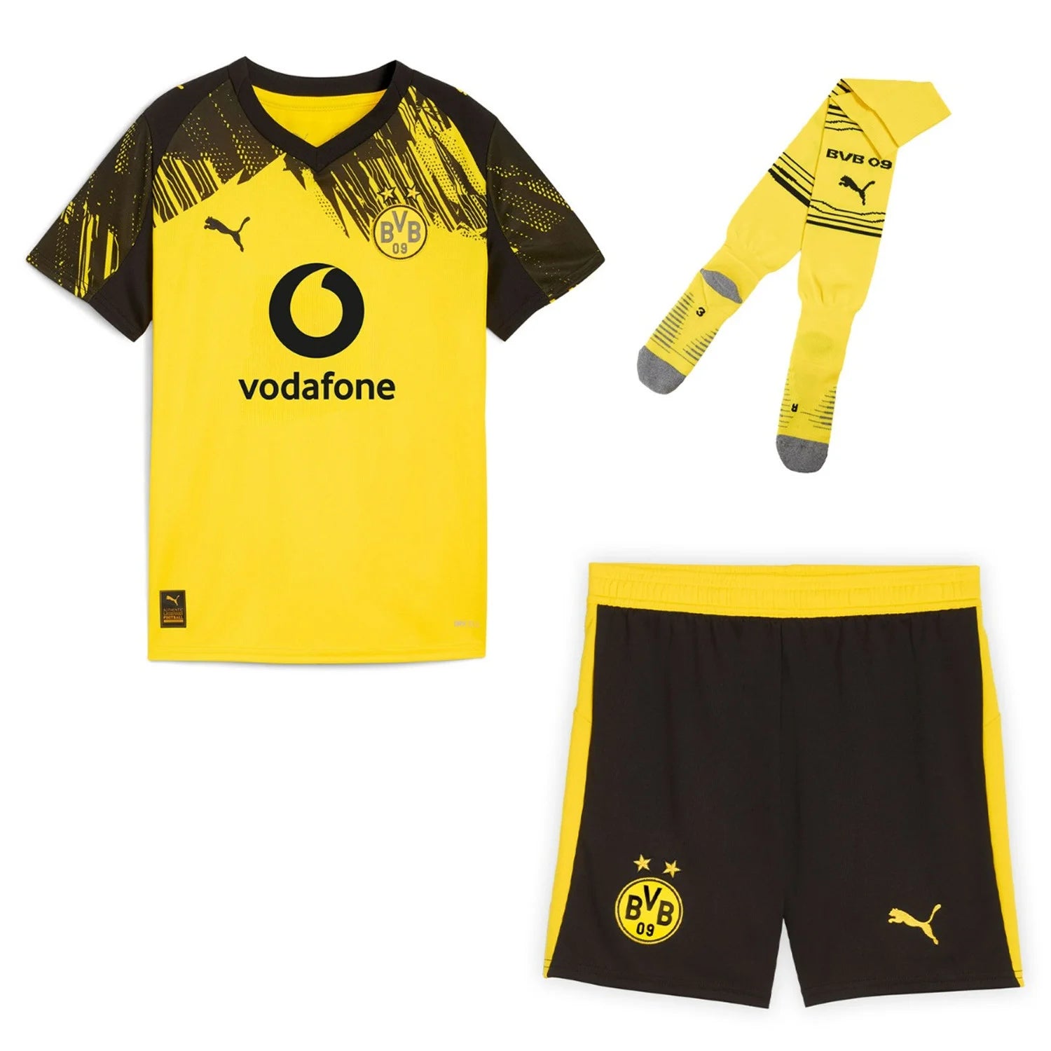 2025/26 Borussia Dortmund hjemmebanesæt til børn
