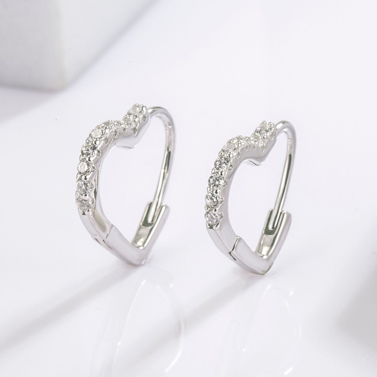 Heart-Shaped Zircon Drops