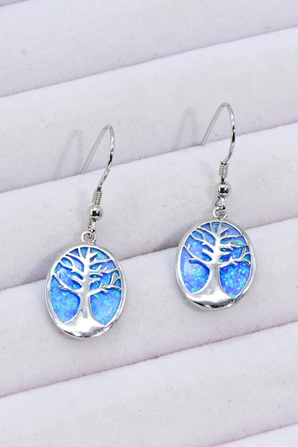 Gocce di Opale Blu Platino