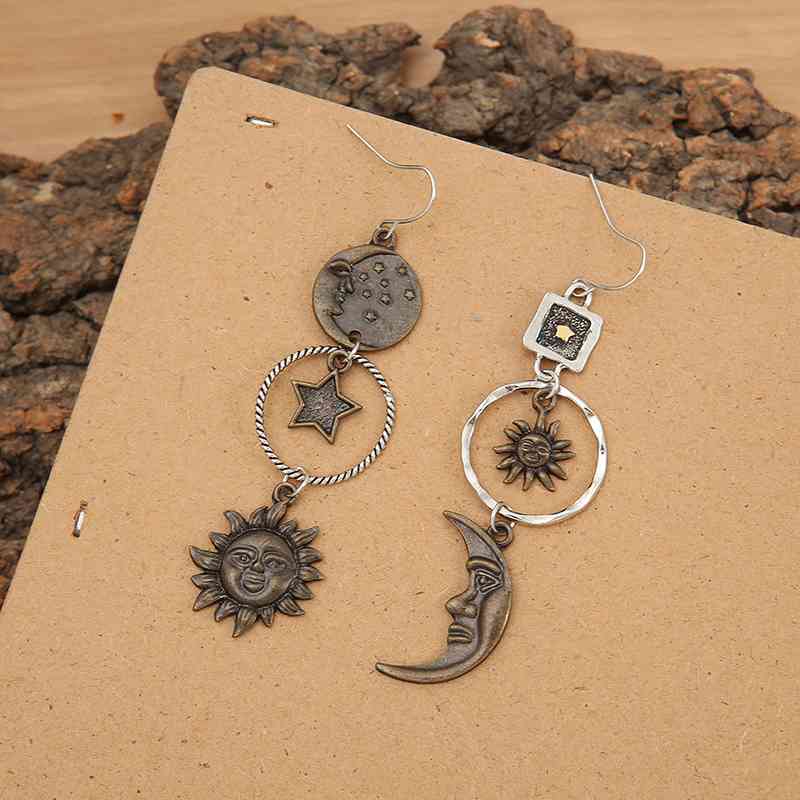 Himmellegeme Dangle Hoops