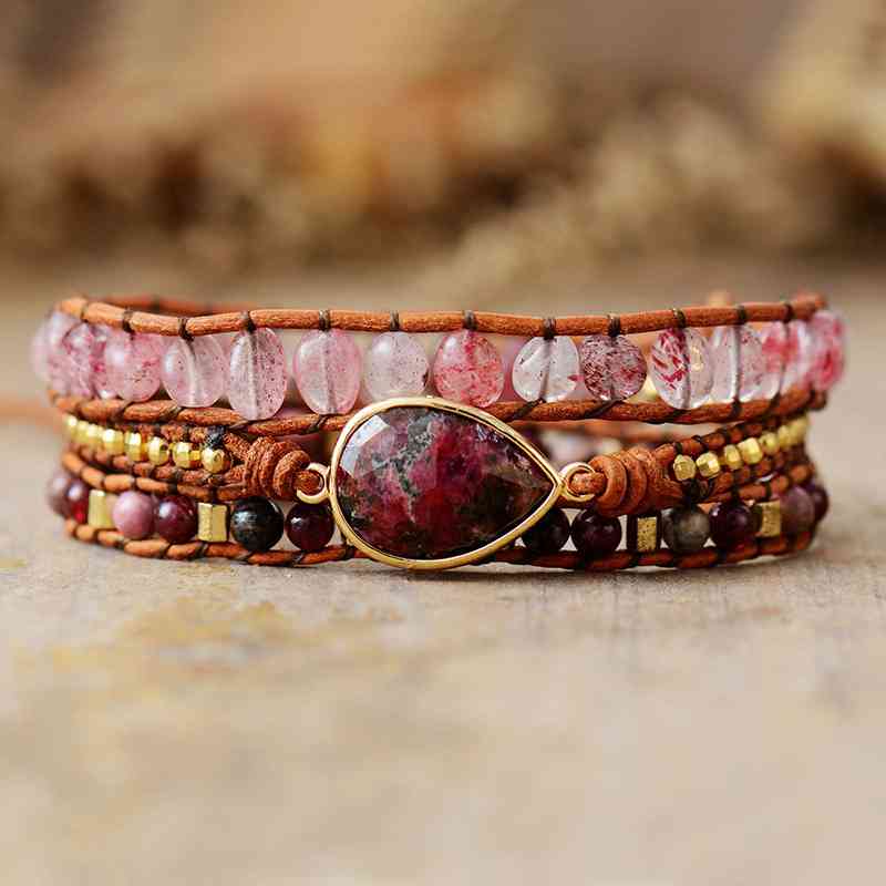 Anello da polso in pietra stratificata