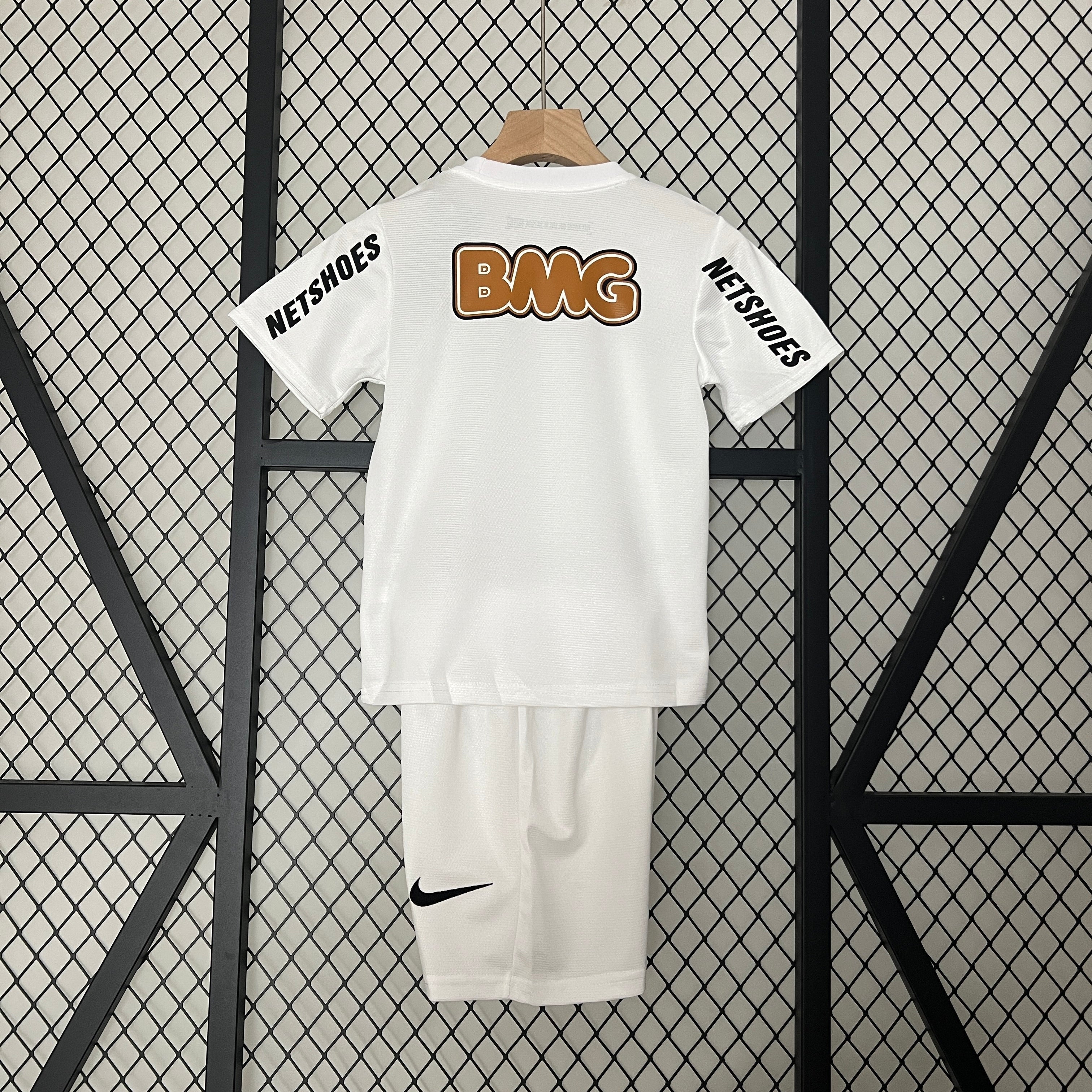 2011/12 Santos Retro-Fußballtrikot für Kinder