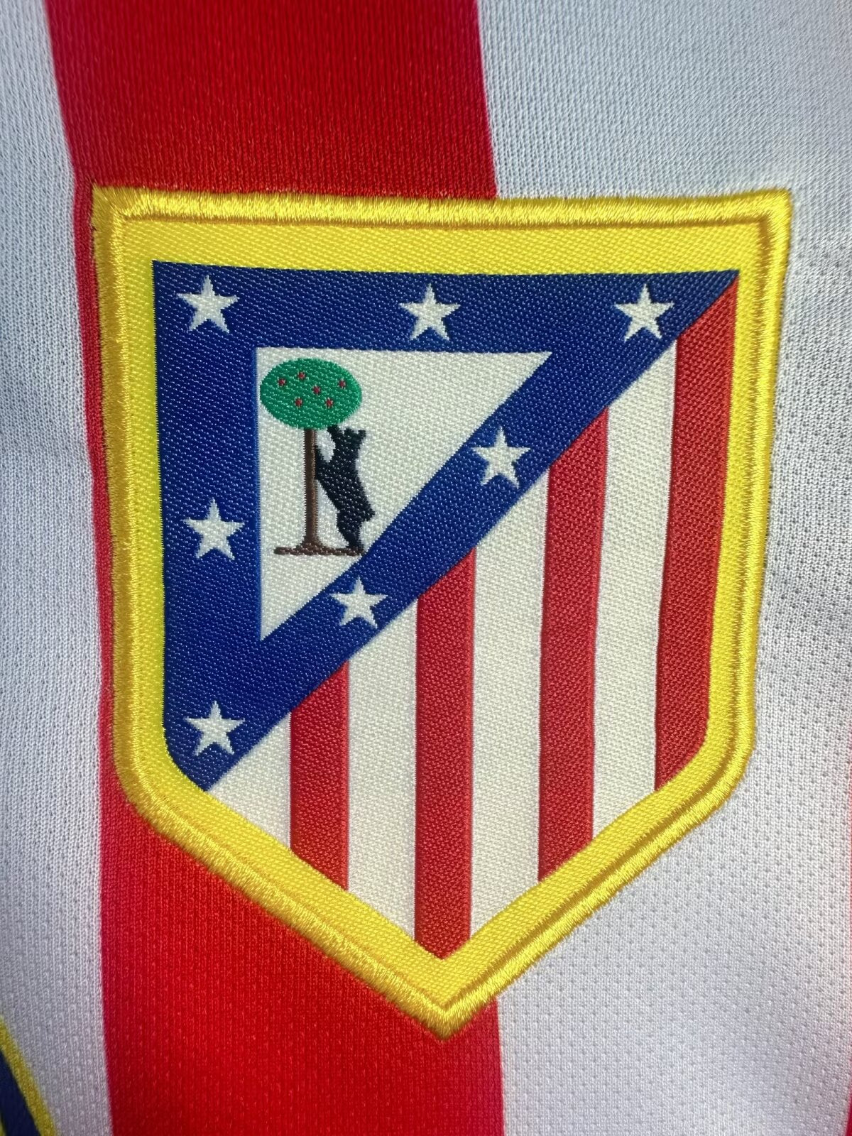 2004/05 Athletico Madrid shirt met lange mouwen voor thuiswedstrijd