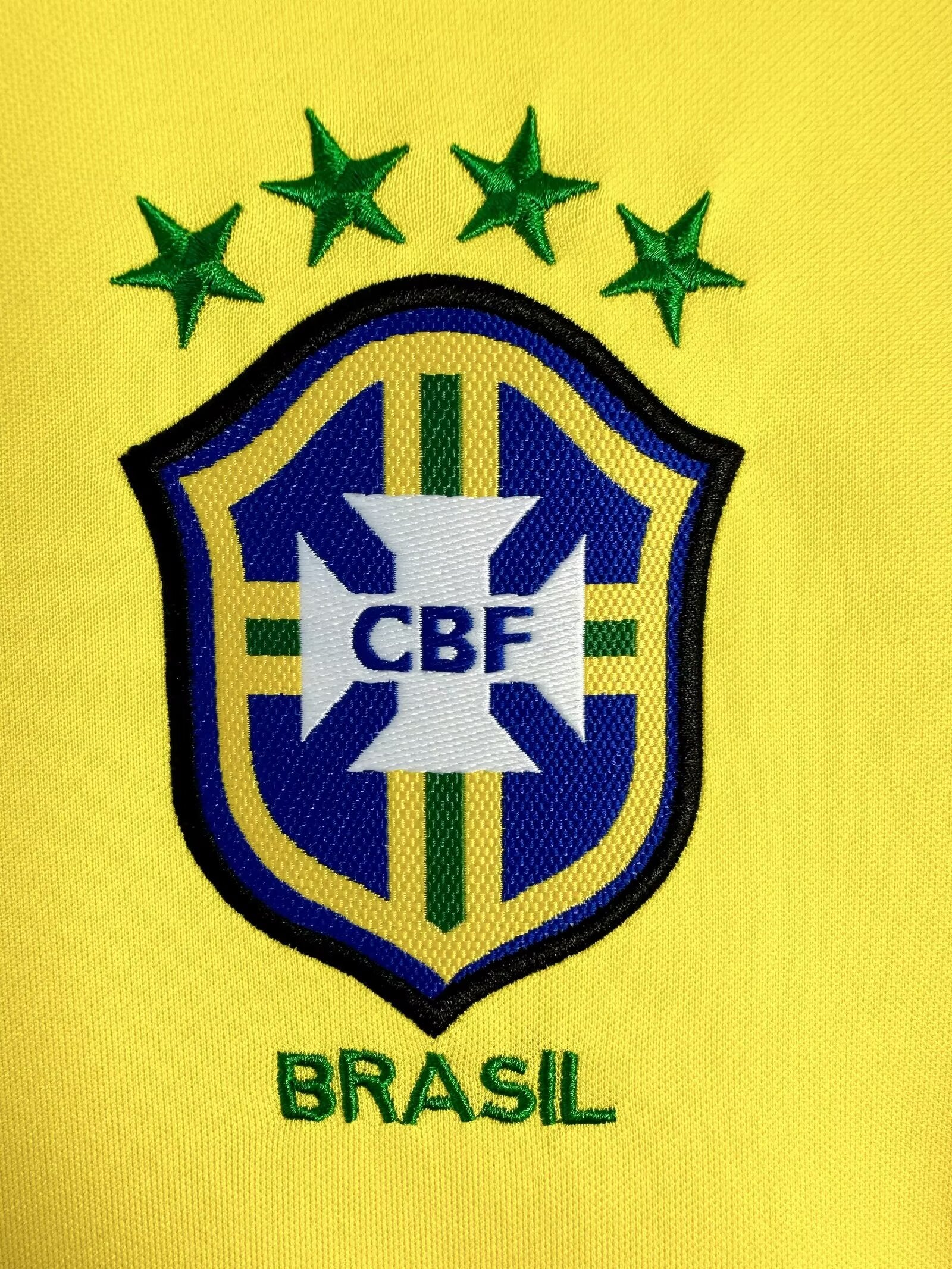 1998 Brasilien Langarm-Heimtrikot