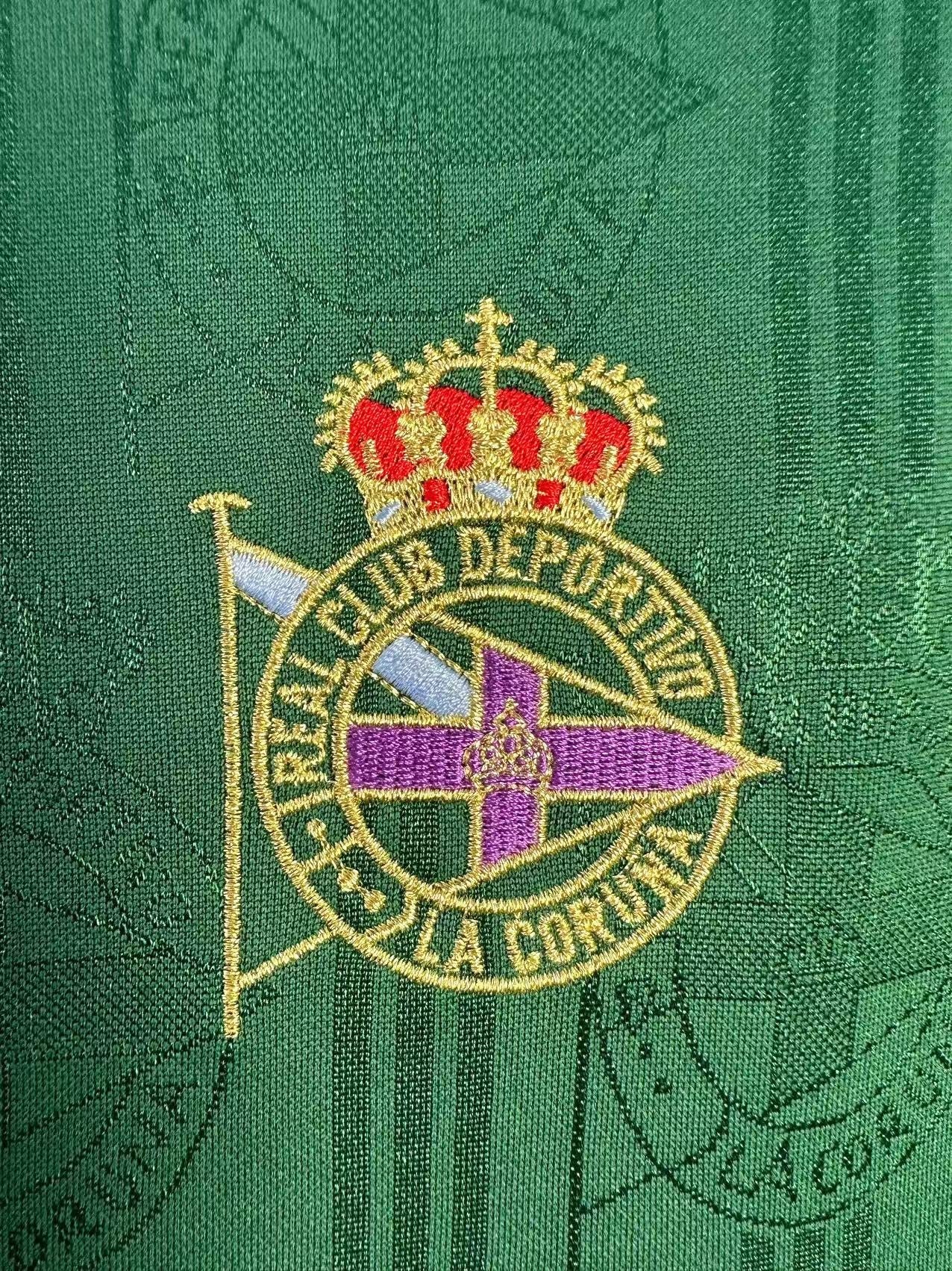 1999/00 Deportivo La Coruña langærmet udebane trøje