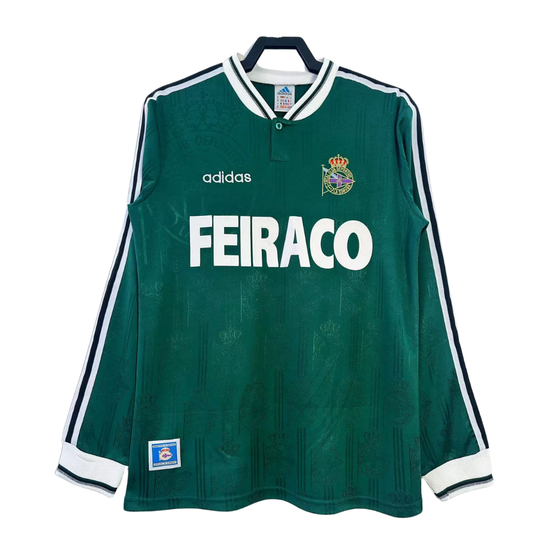 1999/00 Deportivo La Coruña Long Sleeve Away Shirt