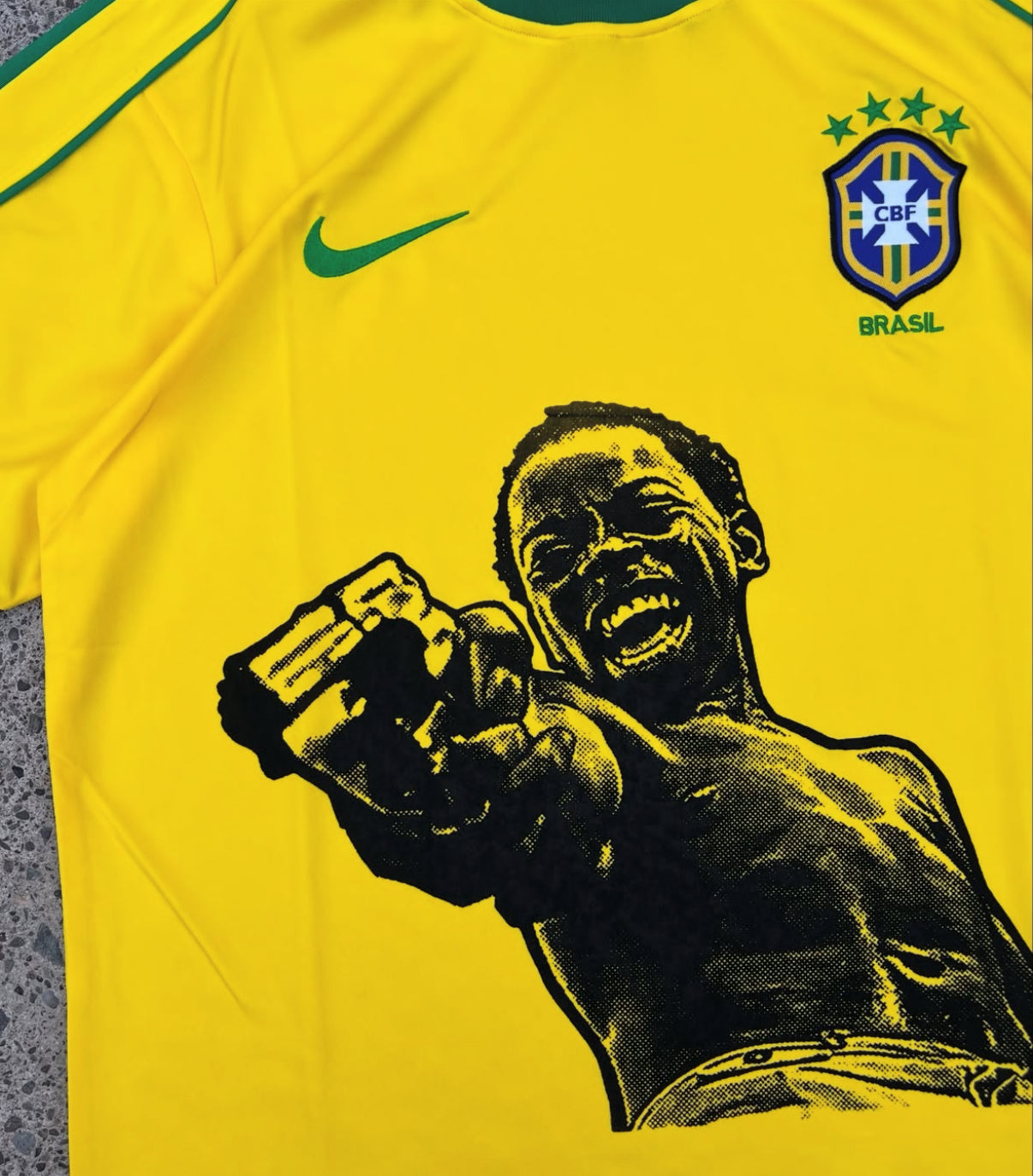 1998 Brasilien Retro Shirt Stadt Gottes Konzept
