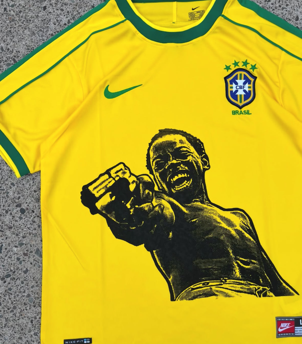 1998 Brasilien Retro Shirt Stadt Gottes Konzept