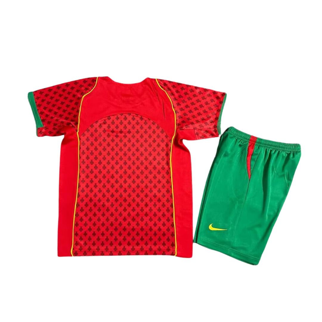 2004 Portugal Home - Kids Football Kit