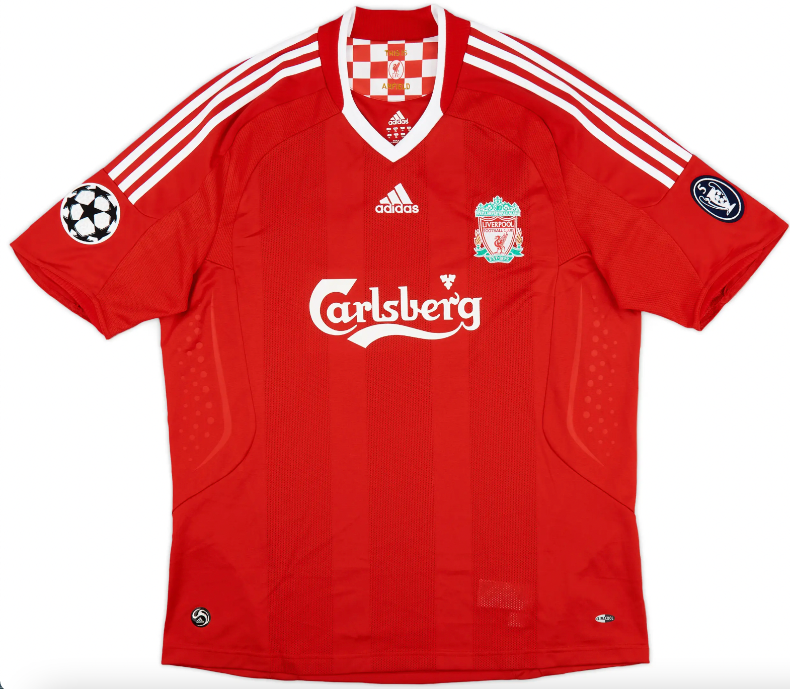 2008-2010 Liverpool Retro-Trikot