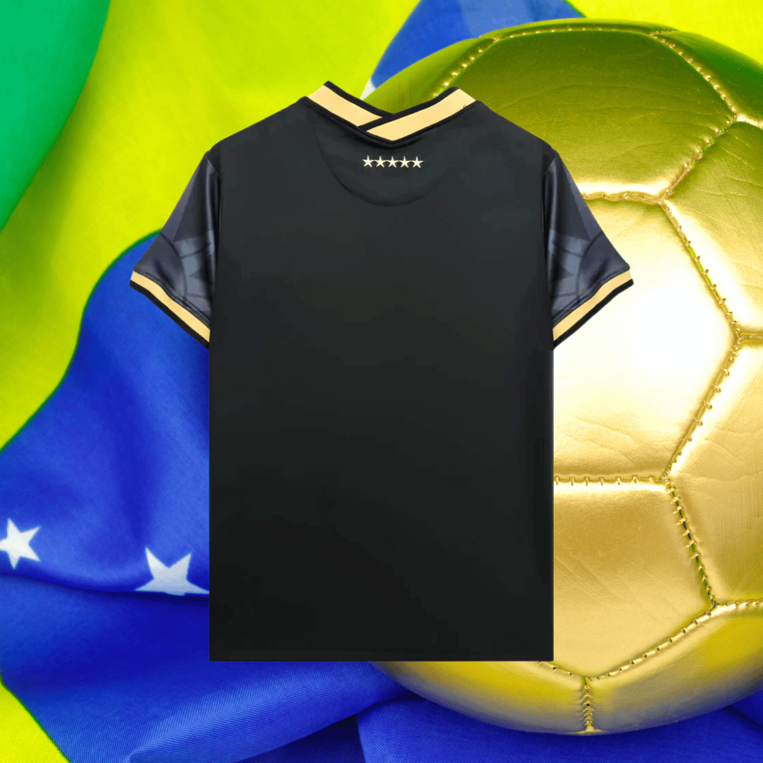 2024 Brasilien Stussy Skjorte - Sort Udgave